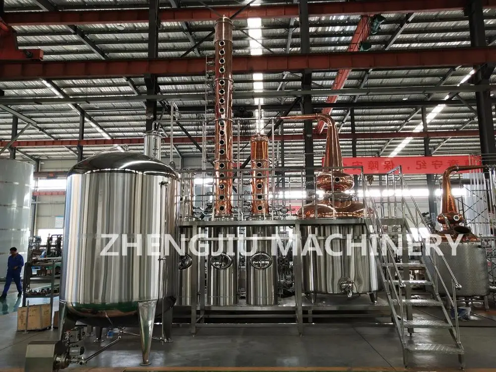 ethanol distillation plant project alcohol/ethanol production line ethanol production plant still