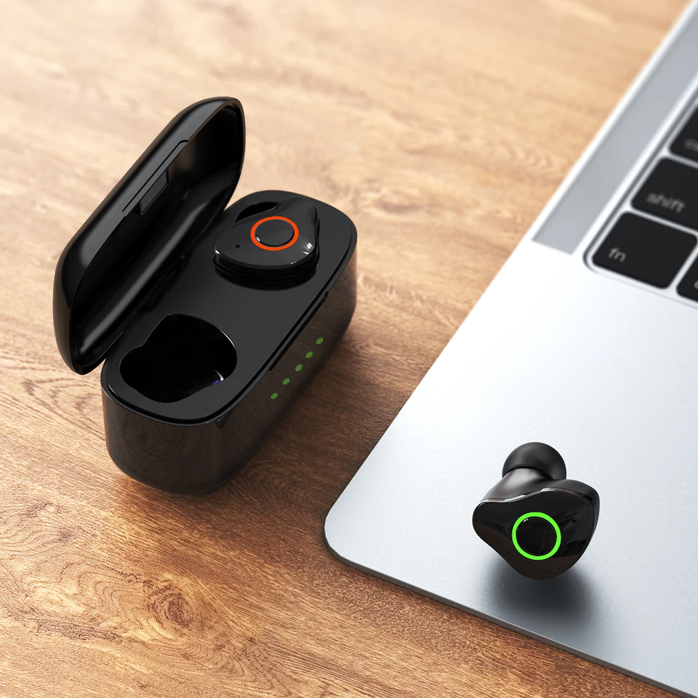  Новый мини 5 0 Ear Pods Смарт гарнитуры ушной телефон беспроводной EH302
