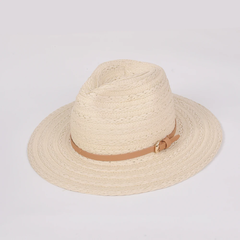 Шляпа Пляжная соломенная унисекс, Лидер продаж, для лета