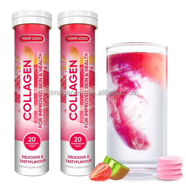 Best price selling collagen skincare l-glutathione beauty vitamin collagen drink collagen effervescent tablets