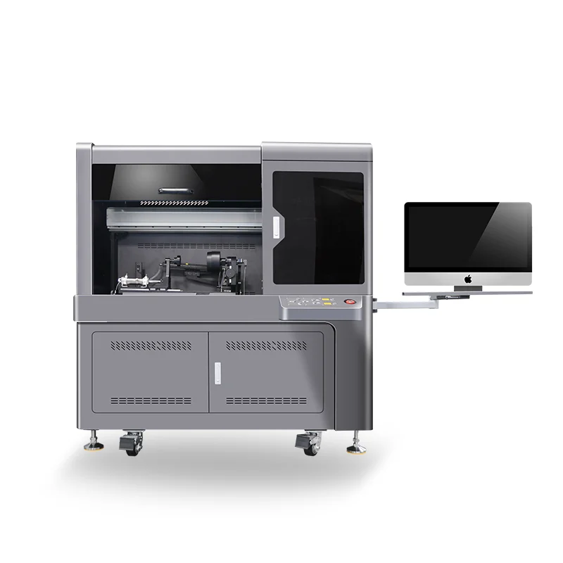 Single Station 360 Cylinder High Speed digital  Printing Machine uv rotary printer Inkjet Printing Machine