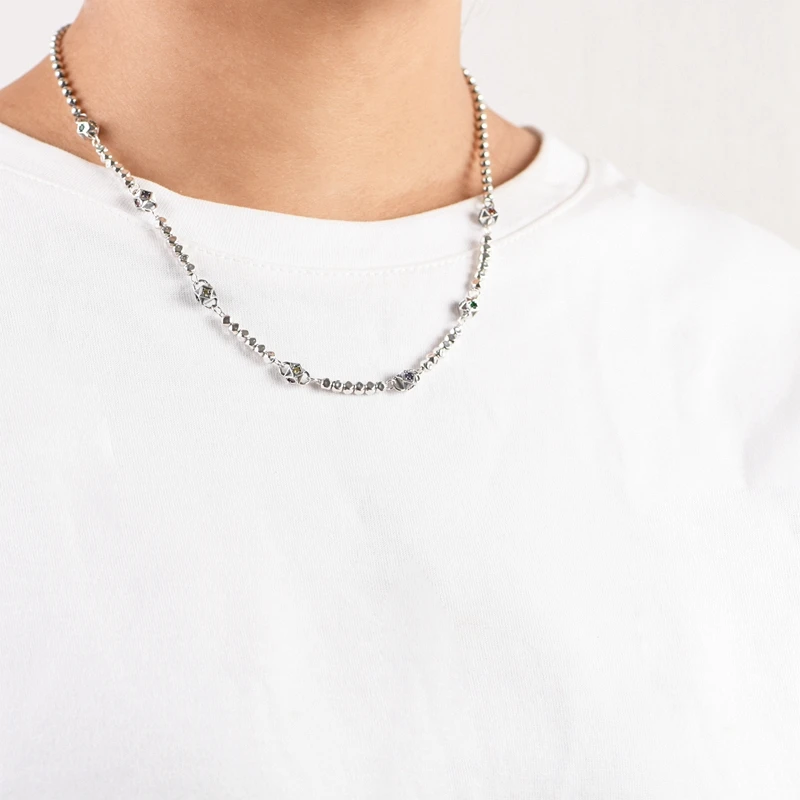 S925 sterling silver necklace wholesale fashion jewelry silver ornaments fashion jewelry as a gift for your girlfriend