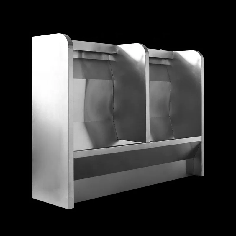 Professional manufacturer top inlet floor standing stainless steel men urinal trough