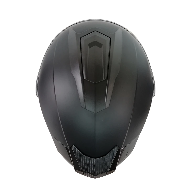 900 Fashion Crash Helmet Motorcycle Motorbike Double Lens ECE 22.06  Flip Up Helmet With Led Motorcycle Helmet Light