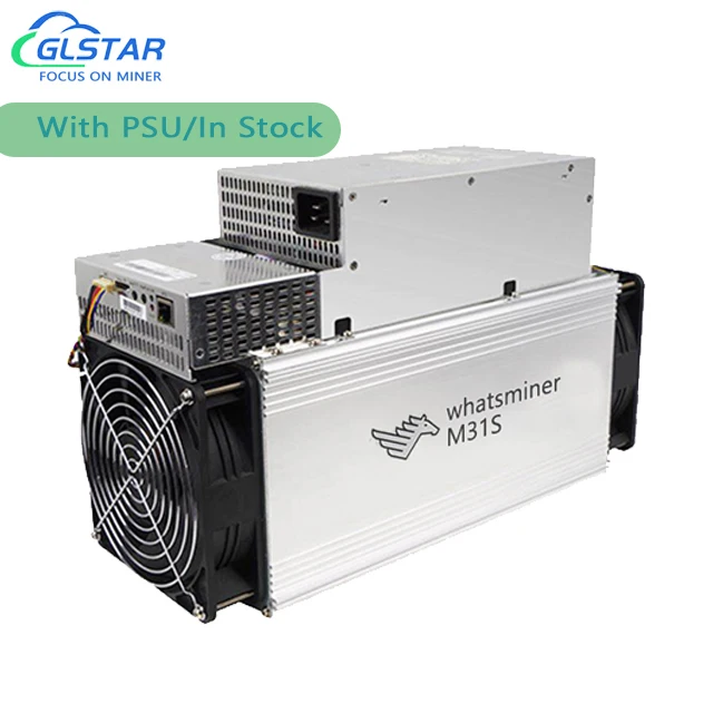 
What Miner M31S 68T 70T 72T 74T 76TH 78TH 80T 82T New Used 74TH 74TH/S Miner Bitcoin Watsminer Asic Microbt Whatsminer M31S 