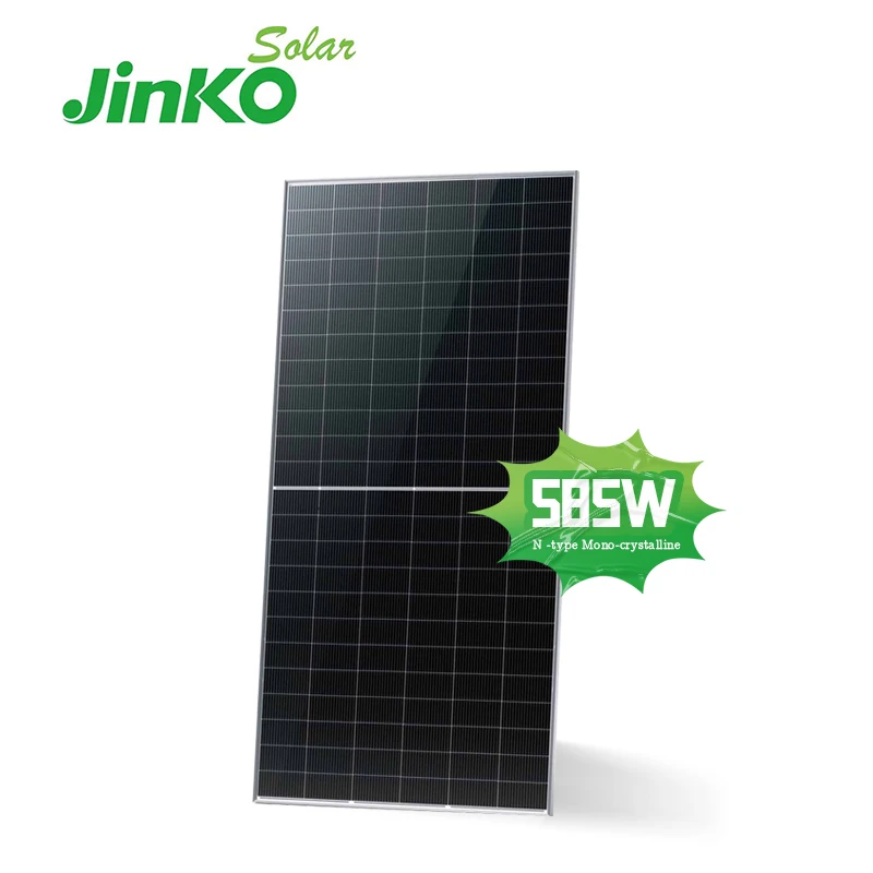 Солнечная панель jinko tiger neo n-типа с двойным стеклом 570 Вт 580 585 590 двухячеечная солнечная