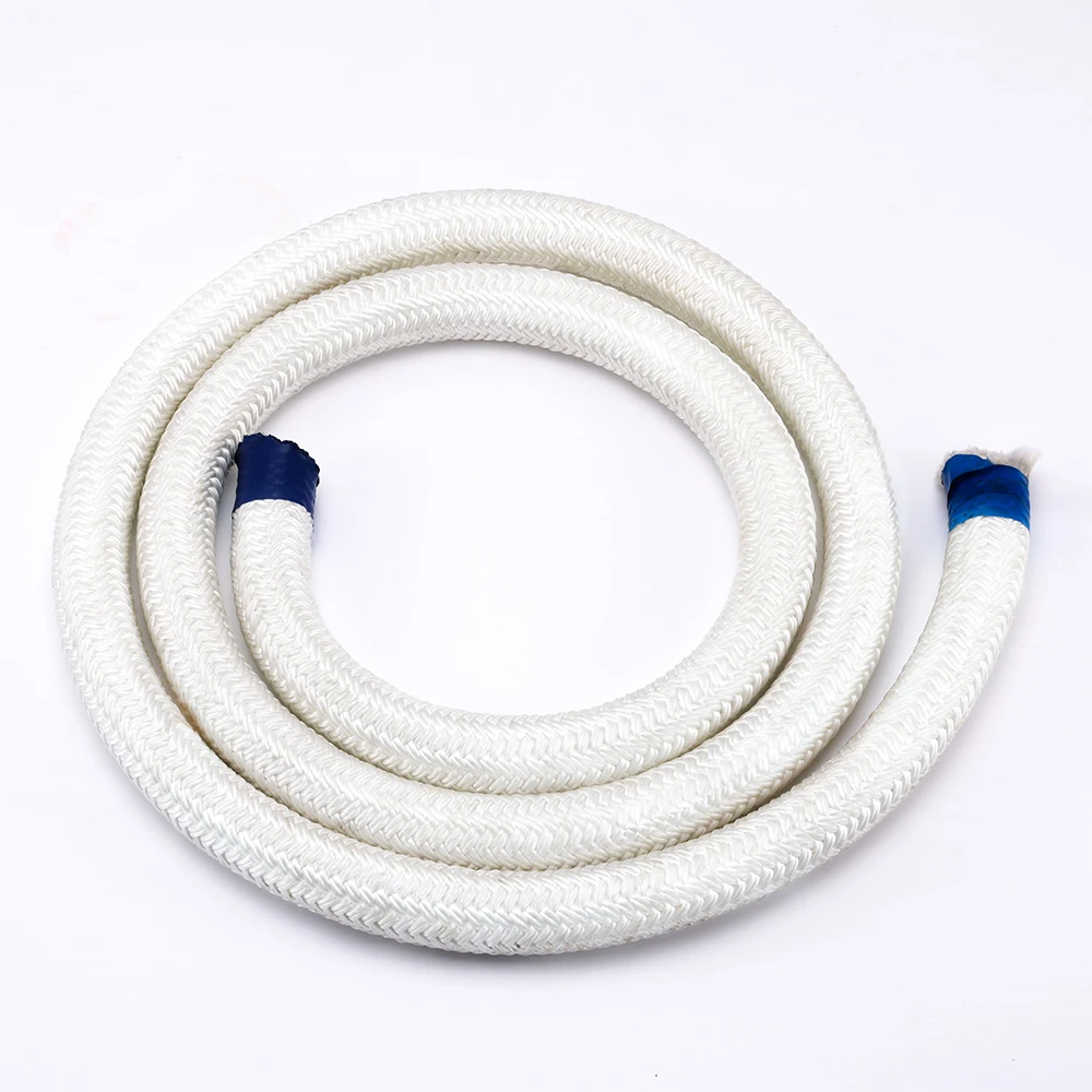 3 8 strand marine 4 6 10 mm diameter 7 inch of double braided 3/4 in by 150 feet  polyester twisted rope for tree work