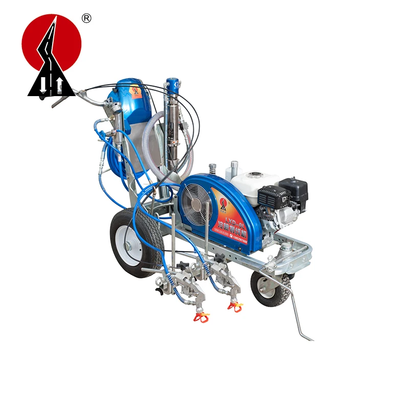 Reasonable Price High Efficient Hand Push Cold spray Road Marking Machine For Sale In China