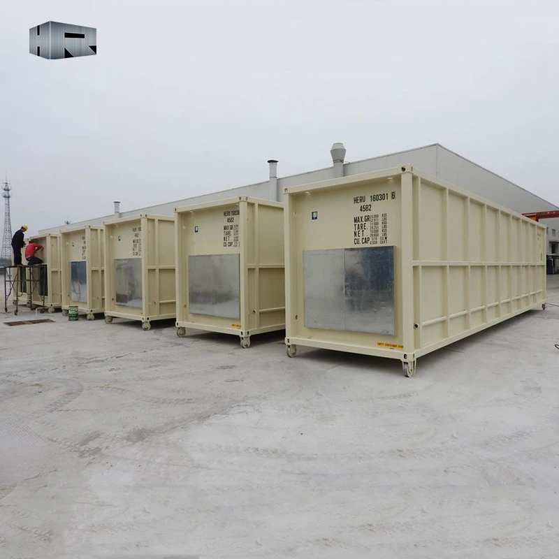 Various Capacity stackable concrete silo containers