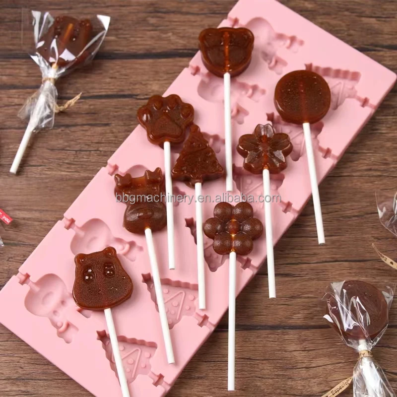 Small factory lollipop candy making machine lollipop candy depositor