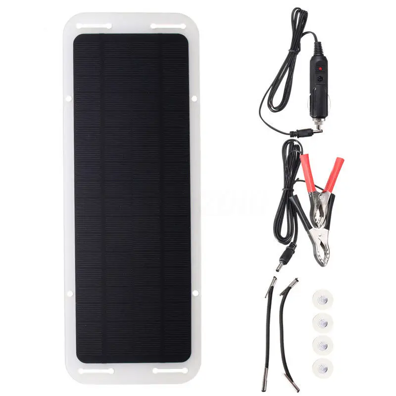 USB solar panel for car charger  5W  sun power  high transformation efficiency portable solar battery charger