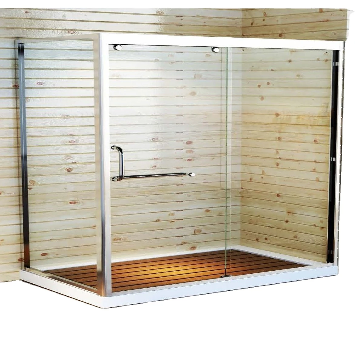 Латунная черная рама, латунная Поворотная дверь, четыре фиксированных двух открытых прямоугольных душевых кабин 296L42