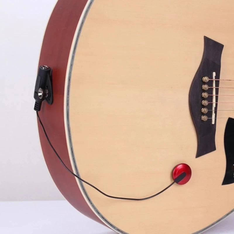 Professional Guitar Patch Pickup Ad-20 Piezo Contact Microphone Pickup For Guitar Violin Ukulel Guitar Accessories