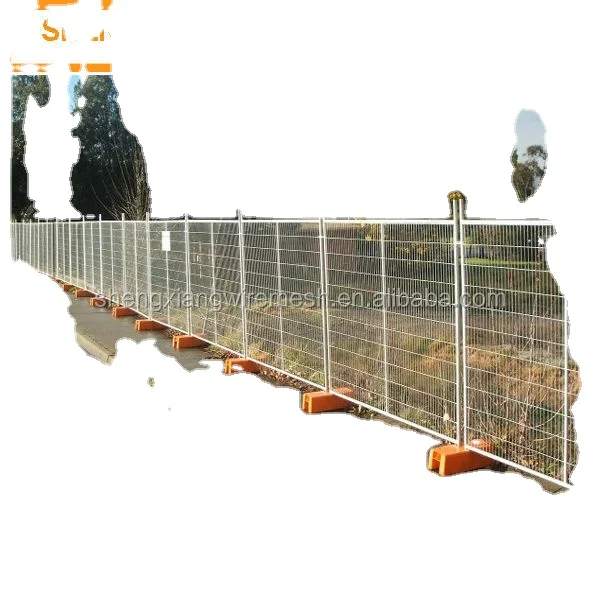 Wholesale Price Durable and Easily Assemble Outdoor Galvanized  Australia Temporary Fence Panel for Security Fencing