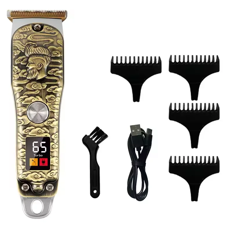 2024 Hair Cutting Kit Pro Hair Clippers for Men Professional Barber Clippers IPX7 Waterproof Cordless Beard Hair Trimmer