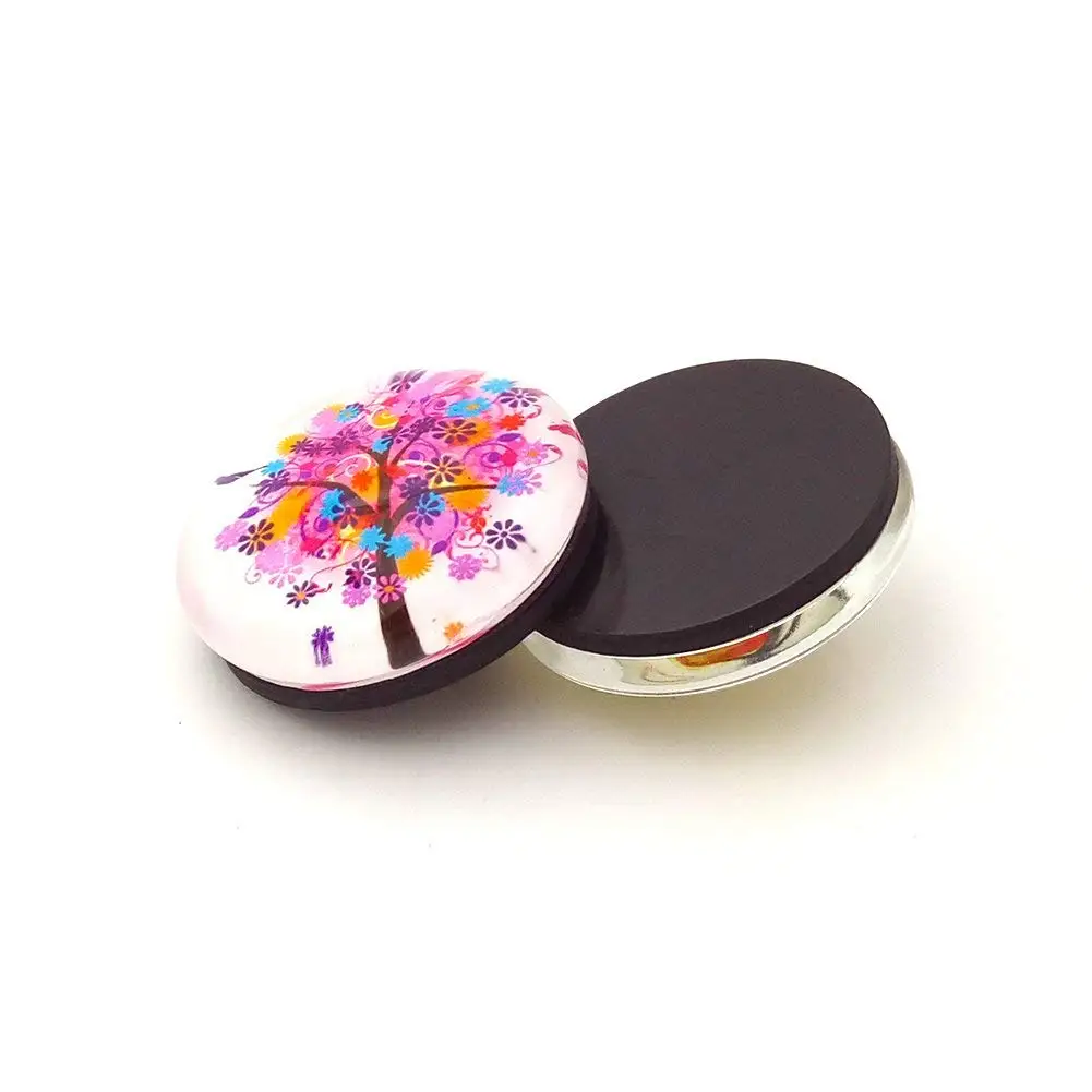 OEM 30 мм, стеклянный магнит на холодильник, магнит на холодильник с сильным магнитом