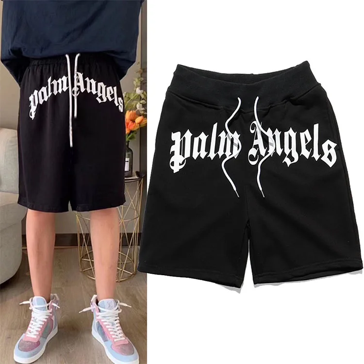 2021 Summer Letters Print Palm Angel Pants Men Short Palm Angels Breathable Casual Sports Shorts