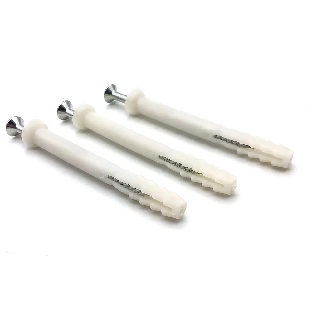 OEM screw with nylon anchor plastic sleeve wall electrical plugs nylon wall plug