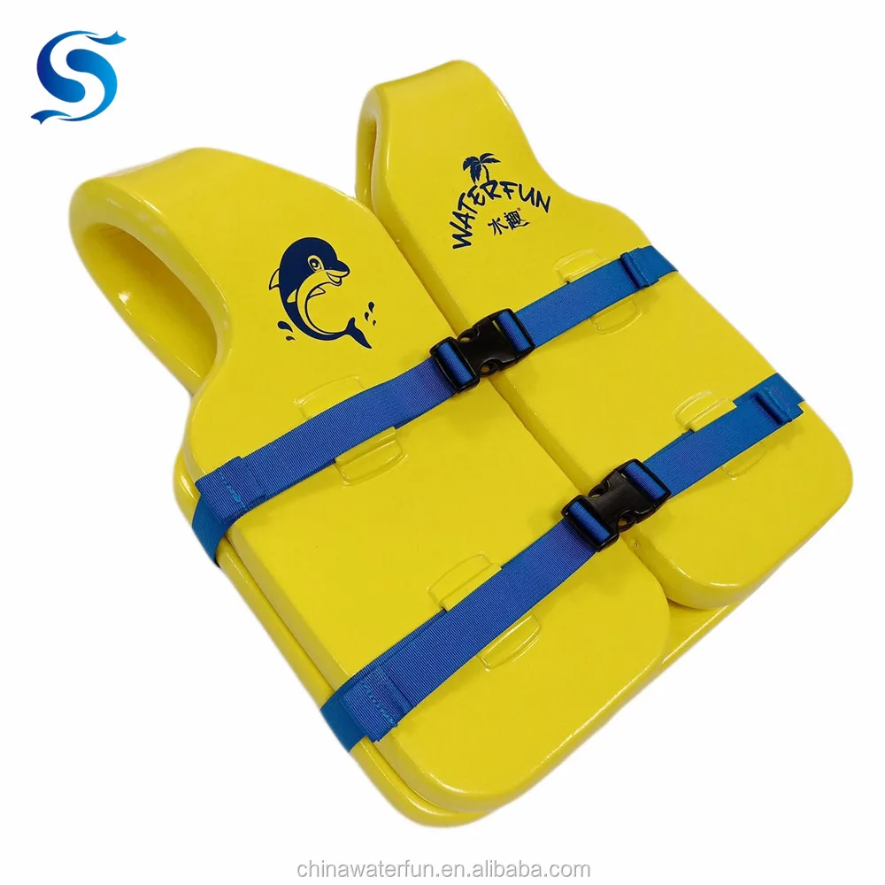 New Design Multi-Size PVC Foam Kids Life Jacket Vinyl Coated NBR for Water Park Use
