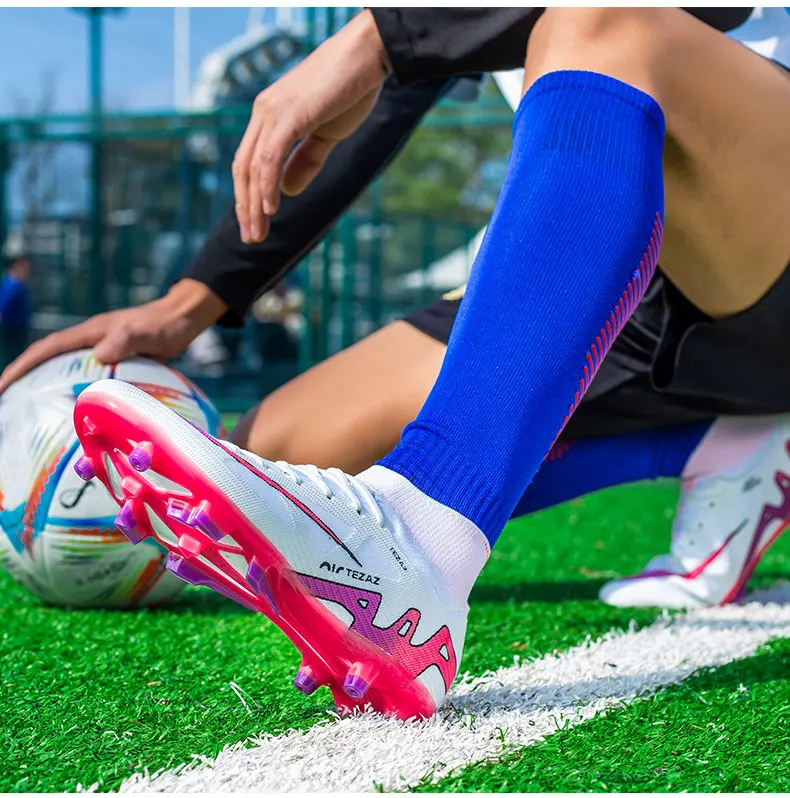 Brand Soccer Cleats Boots Md Training Chaussures De Football Football Boots Predators Accuracy Orange For Adult