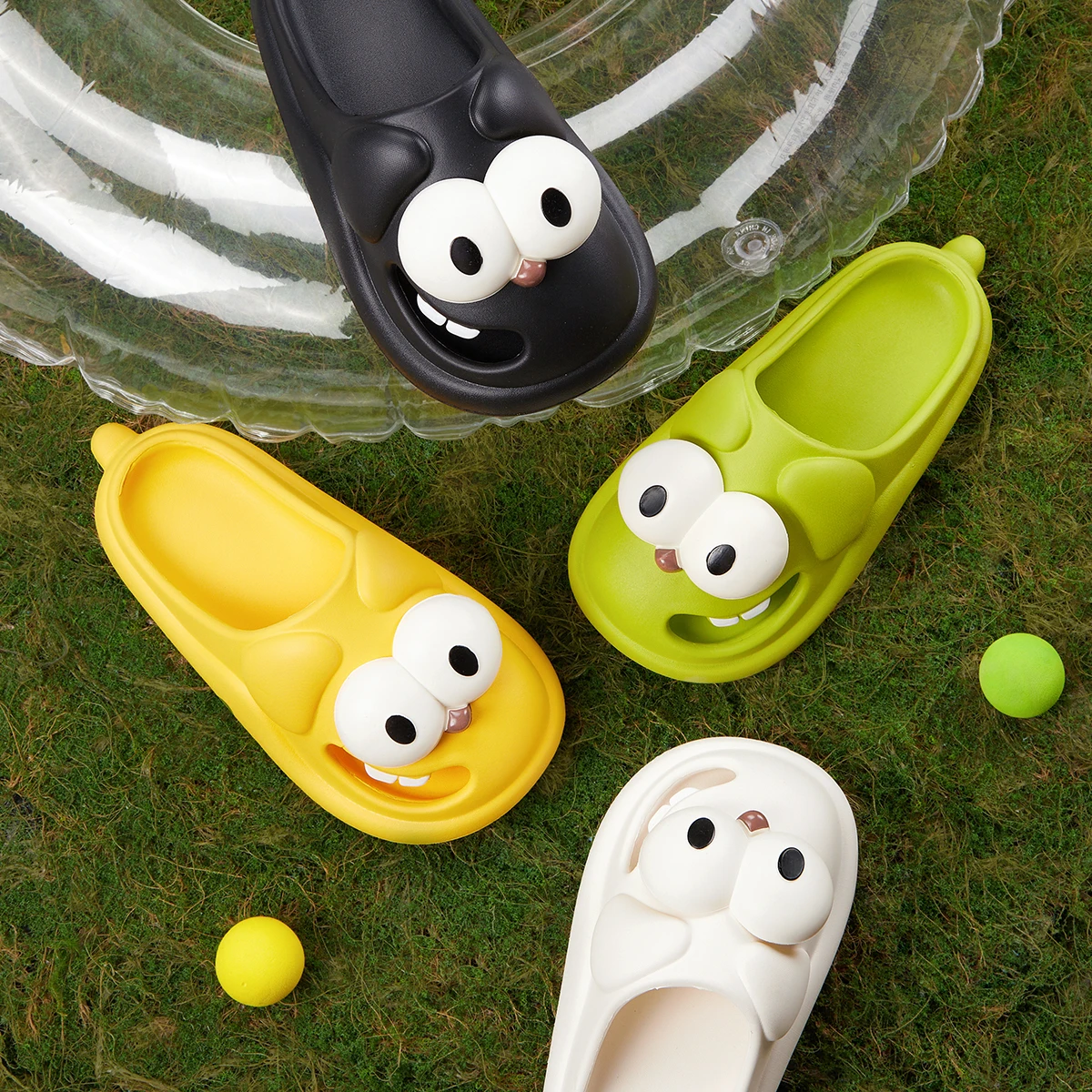 Cheerful Mario Children slippers for Girls summer kids indoor bath mute boys stepping on shit sense non-slip baby slippers cute