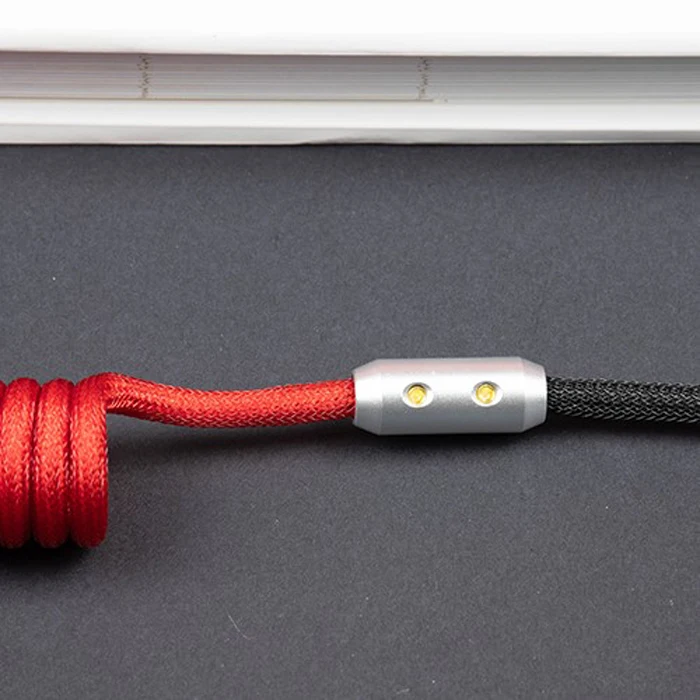 Оптовая продажа 1,5 м мини-штекер для USB-типа C механическая клавиатура микро-кабель