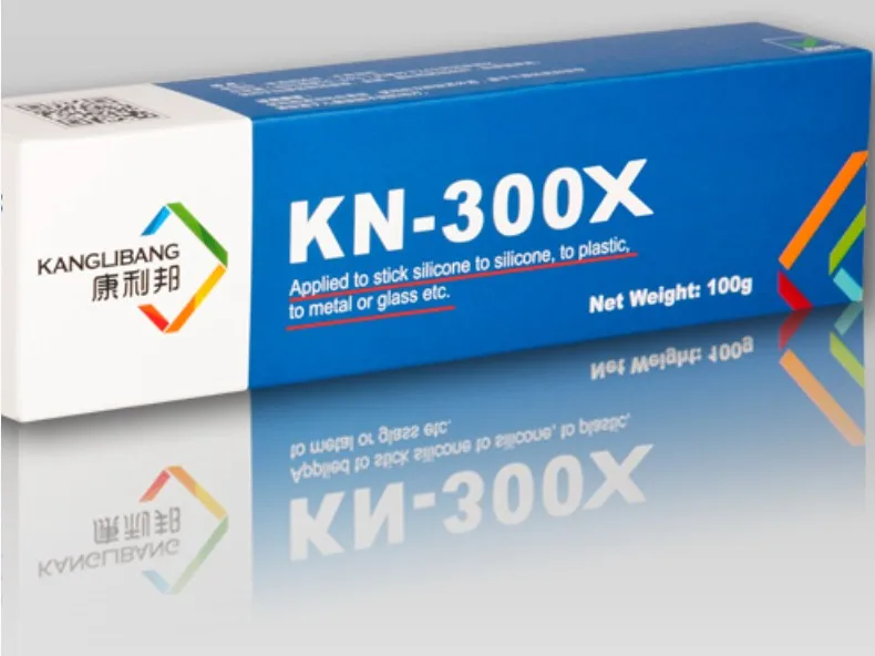 Kn-300X силиконовый вязка клей для стекла и силиконового связывания