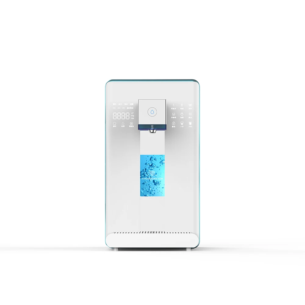 kitchenware under sink tankless water electrolysis hydrogen generator smart home RO filter water purifier