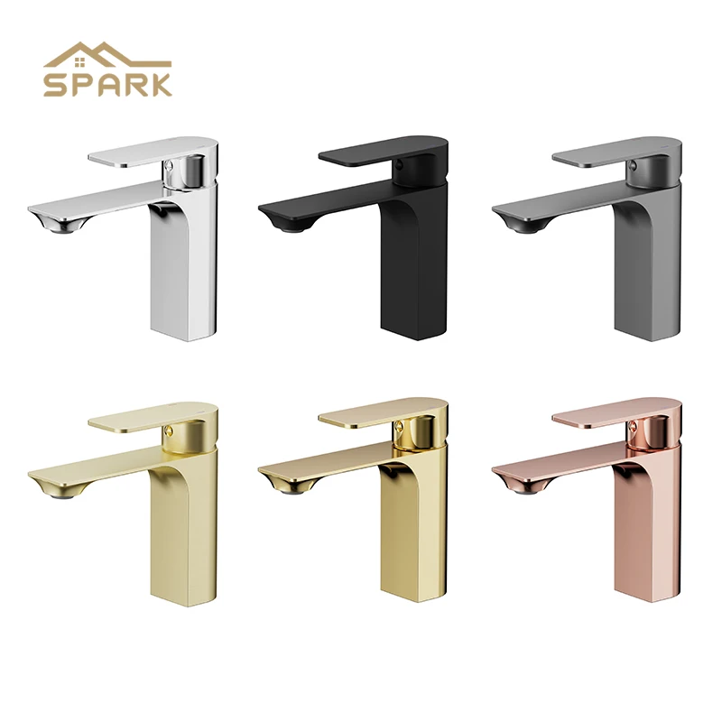 Professional Manufacturer Sanitary Brass Basin Faucet Quality Inspection Warranty Lavatory Faucet