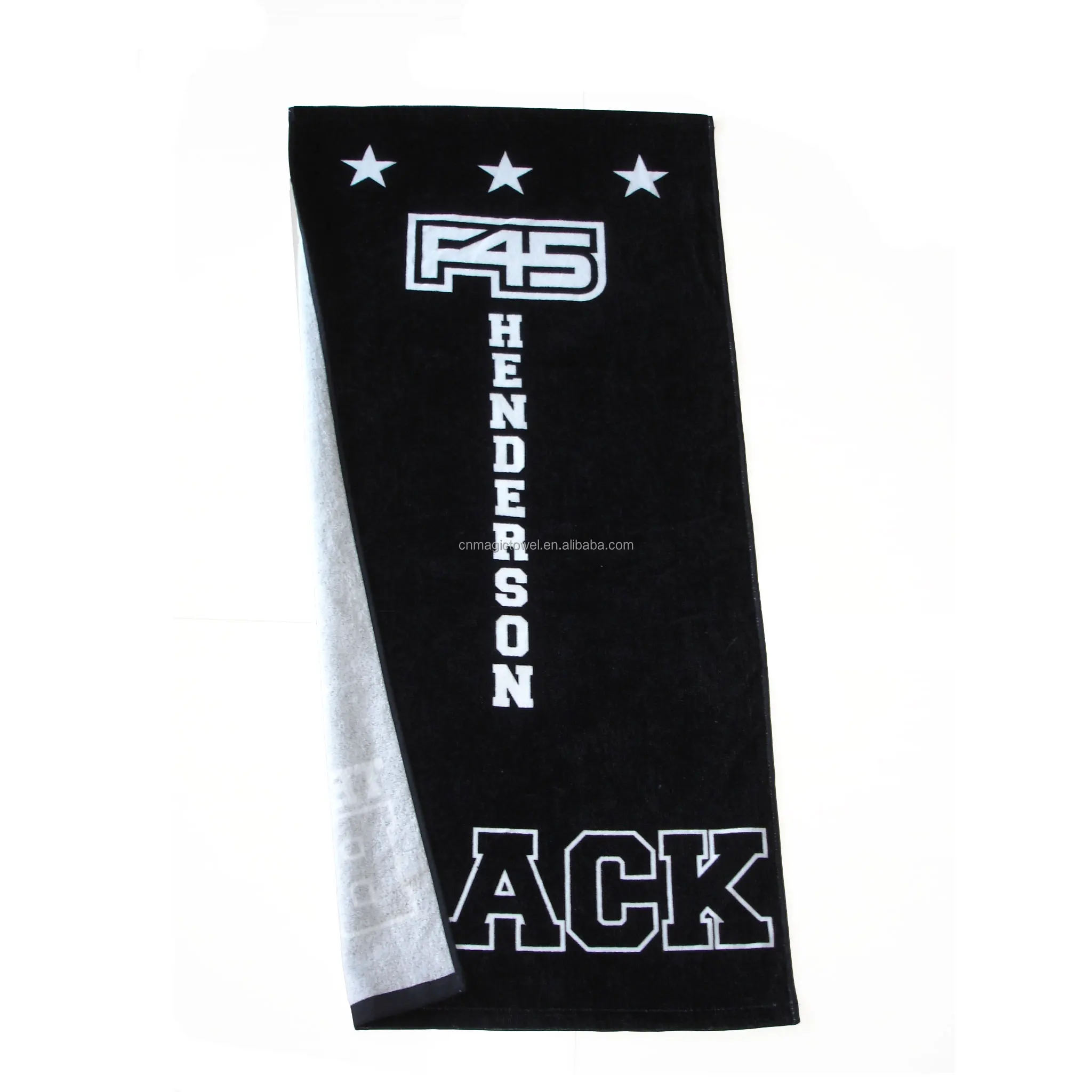 Small MOQ Personalized Fashion Custom Digital Printed Sports Towel Cotton Soft Gym Towels With Logo