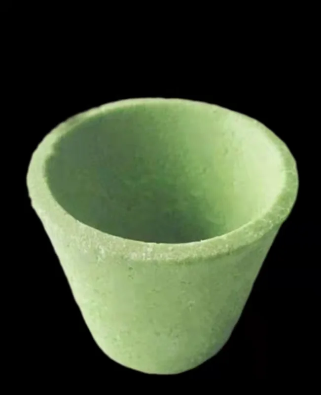 Высокое качество китайские Кондитерские 3D высокие чашки в форме зеленого чая ракушки для тарелок 6*4*4 см