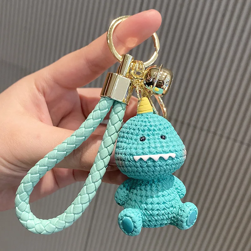 Kawaii Pendant Pig Rabbit Duck Dinosaur Wholesale Keyring Animal Custom Resin 3D Keychain Personalised