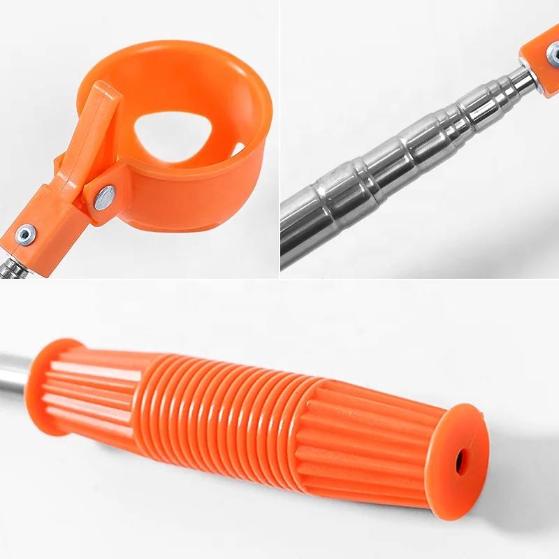 HOW TRUE Wholesale Aluminium Tube Mini Five Segment Golf Ball Picker Telescopic Handle Underwater Golf Ball Retriever