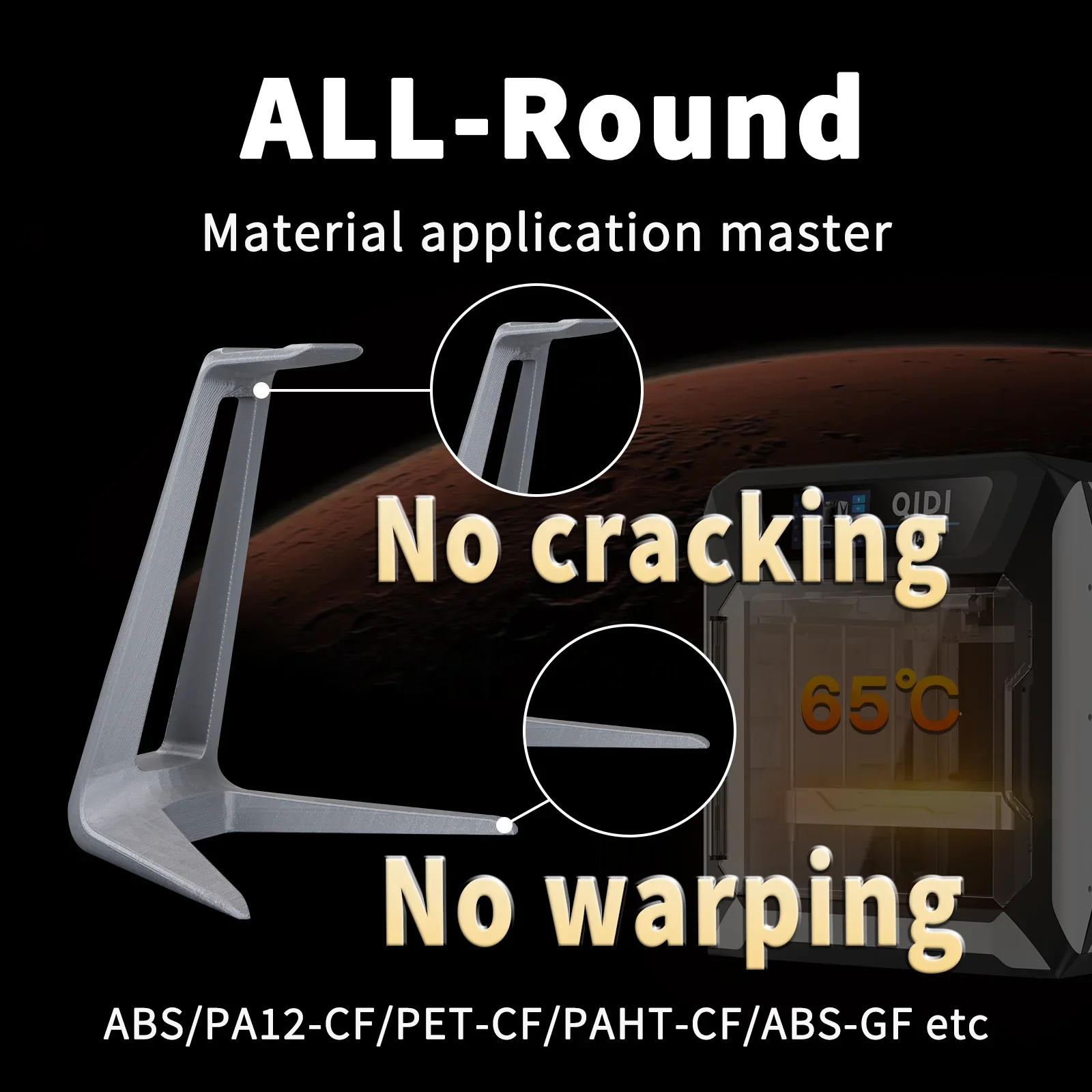 QIDI TECH Ready To Ship X-MAX 3 High Speed Max 600mm/s WIFI Print Large Size 325*325*325mm Industrial Desktop FDM 3D Printer