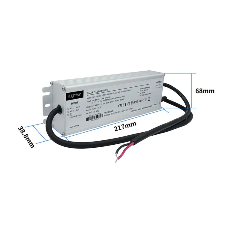 100W/150W/185W Zigbee Led Power Supply Dimmable Transformer Led Driver Power Supply Constant Voltage Ultra-thin Led Driver