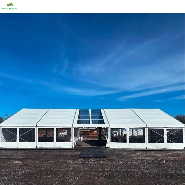 Marquee Tent for Church Events 15x15m Spacious and Weatherproof Perfect for Weddings and Outdoor Gatherings