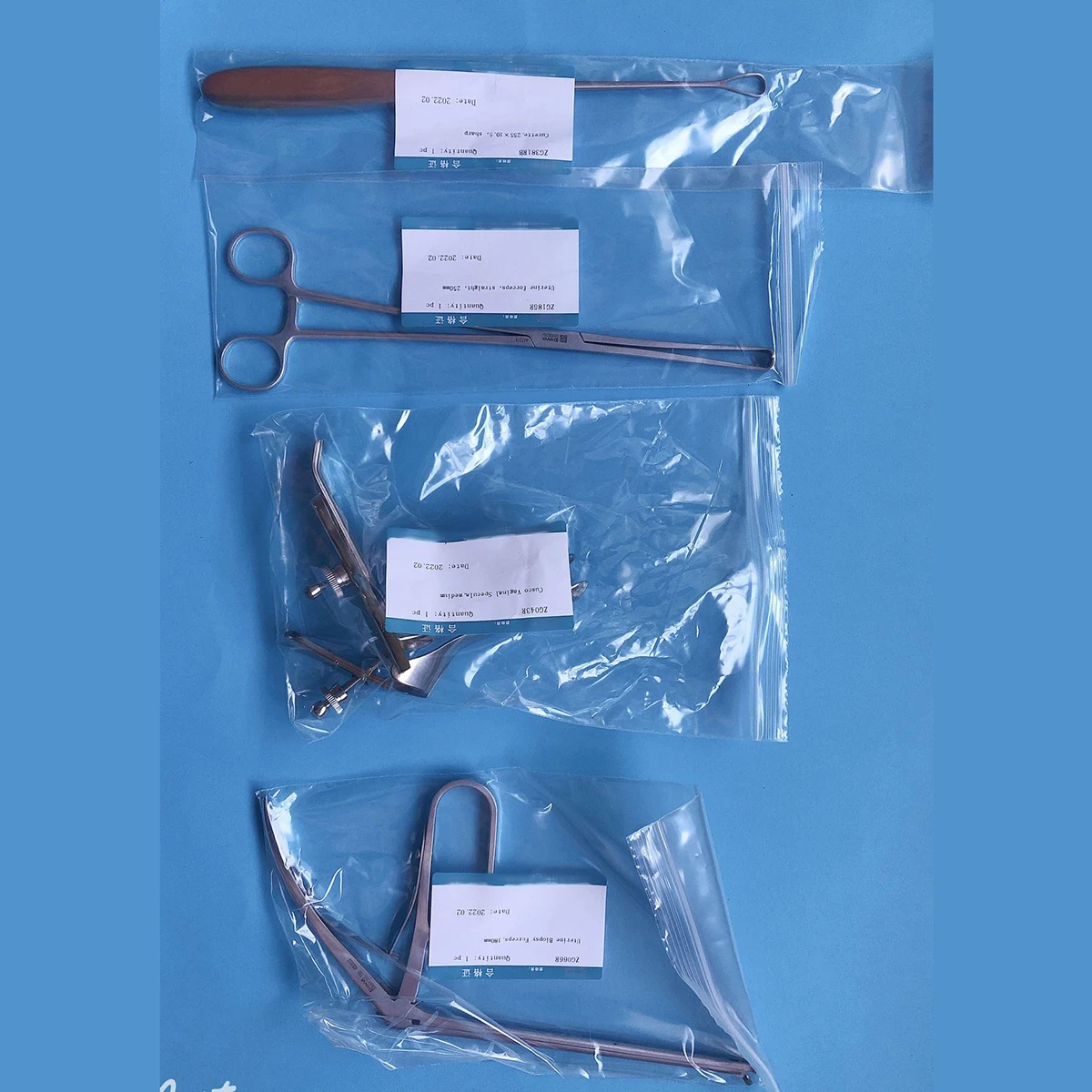 Хирургический инструмент операционный набор для гинекологического обследования