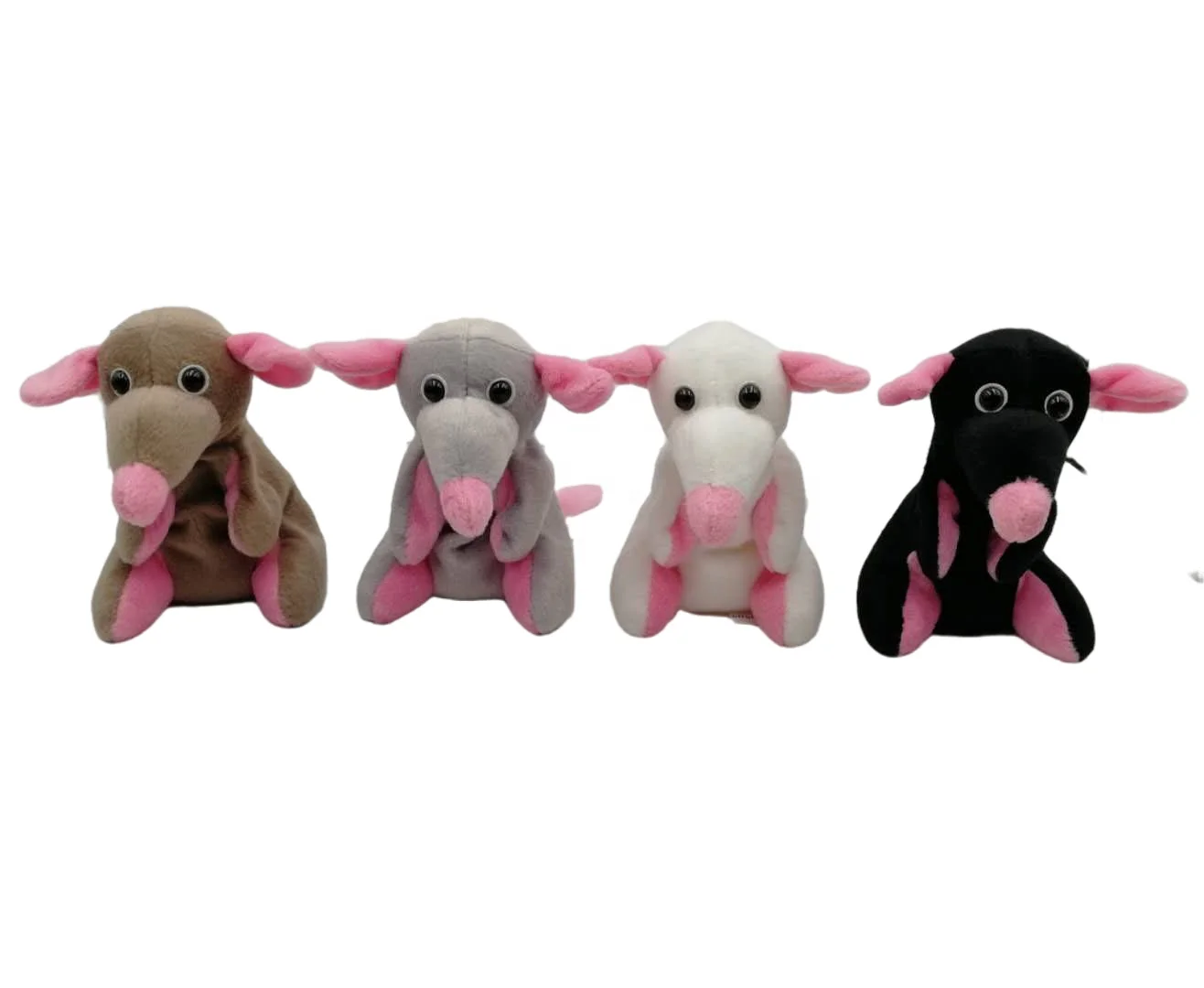 Wholesale Hot Selling High Quality 6.5 inch Beanie  Plush Toy Mouse