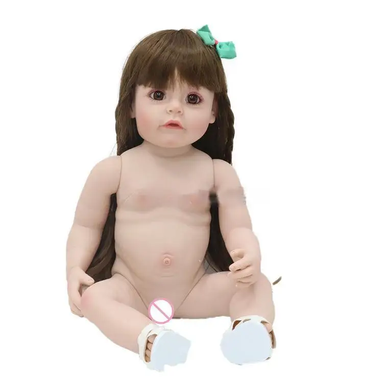 Tusalmo wholesale china manufactures handmade realistic girl mini crying wig reborn baby dolls for kid