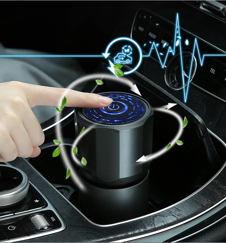 Автомобильный 4S Подарочный автомобильный очиститель воздуха автомобиля стакана воды Анионный очиститель кислородный бар