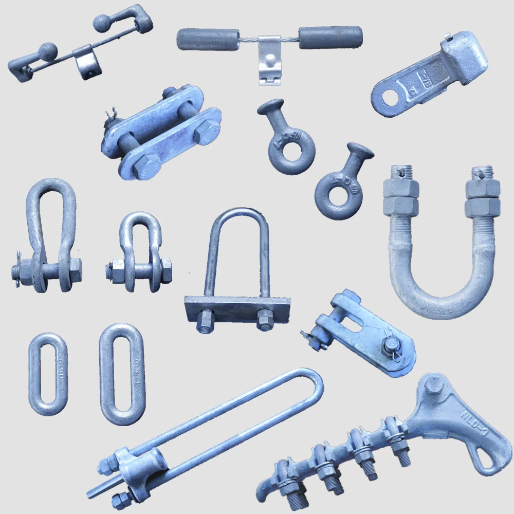 High Quality Hot Dipping Galvanized Power Fittings / Pole Line Hardware / Overhead Line Accessories