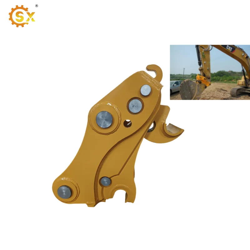 San Xian Mechanical Tractor Double Lock Quick Coupler Hitch excavator accessory for 10 ton excavator