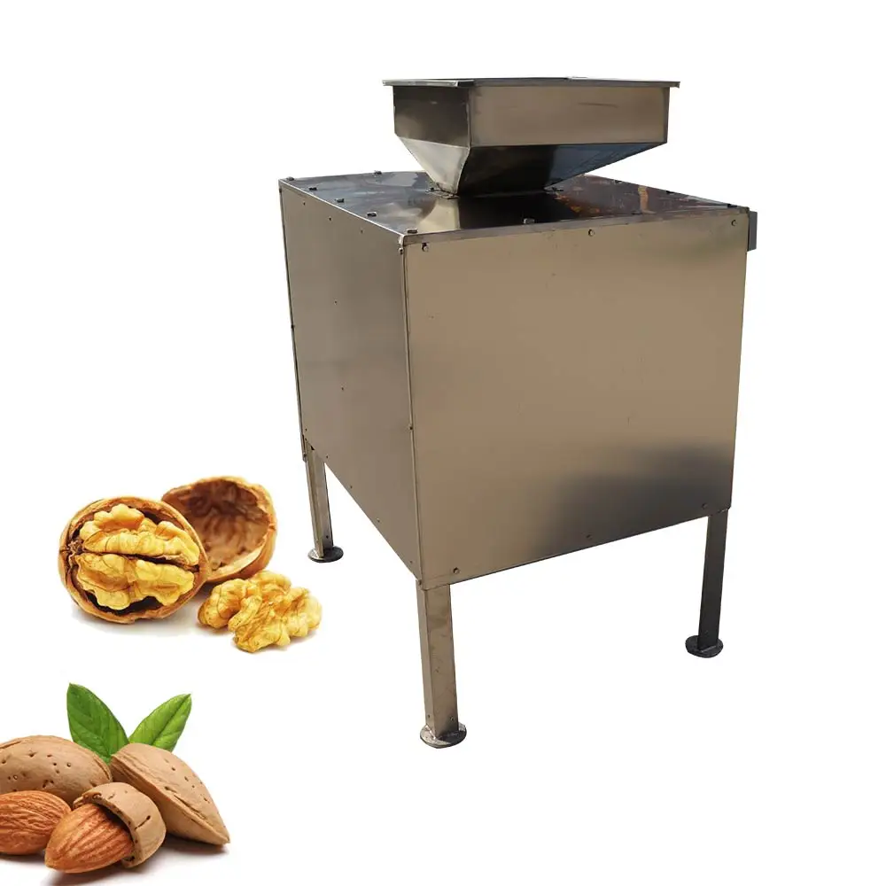 Top selling almond walnut hazelnut shelling machine nut cracking equipment nut sheller for sale