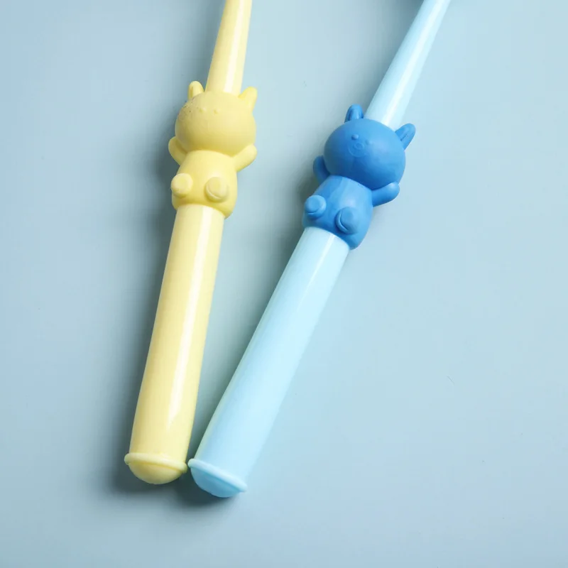 China Factory Custom logo 20000 Micro Nano Bristle Kids Baby Toothbrush