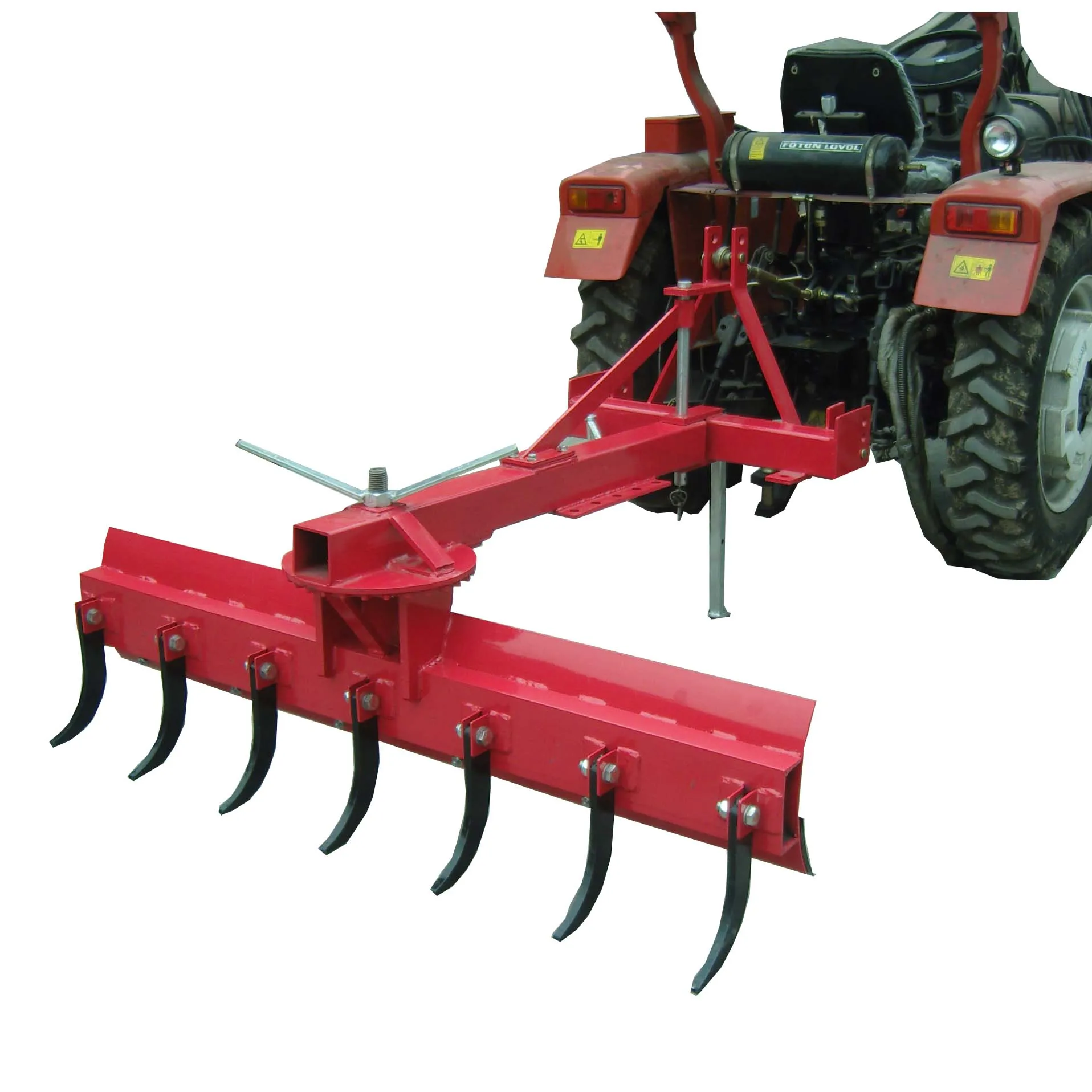 3 point rear tractor scraper blade with rippers