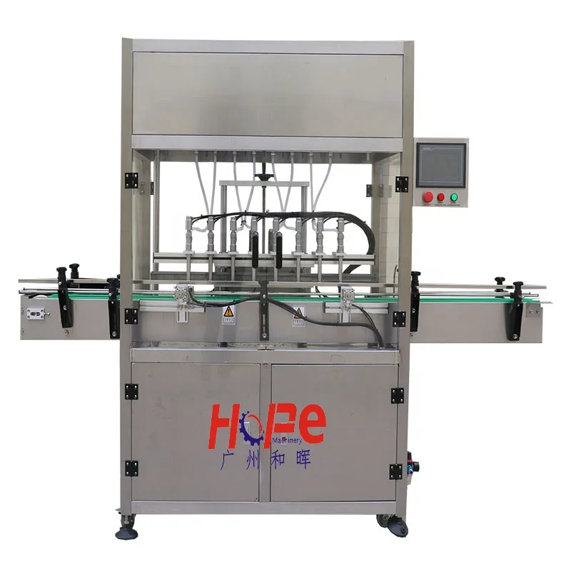 Automatic 20 Liter 4 Head Liquid 5 Gallon Bottle Drinking Water Cooking Oil Filling Machine