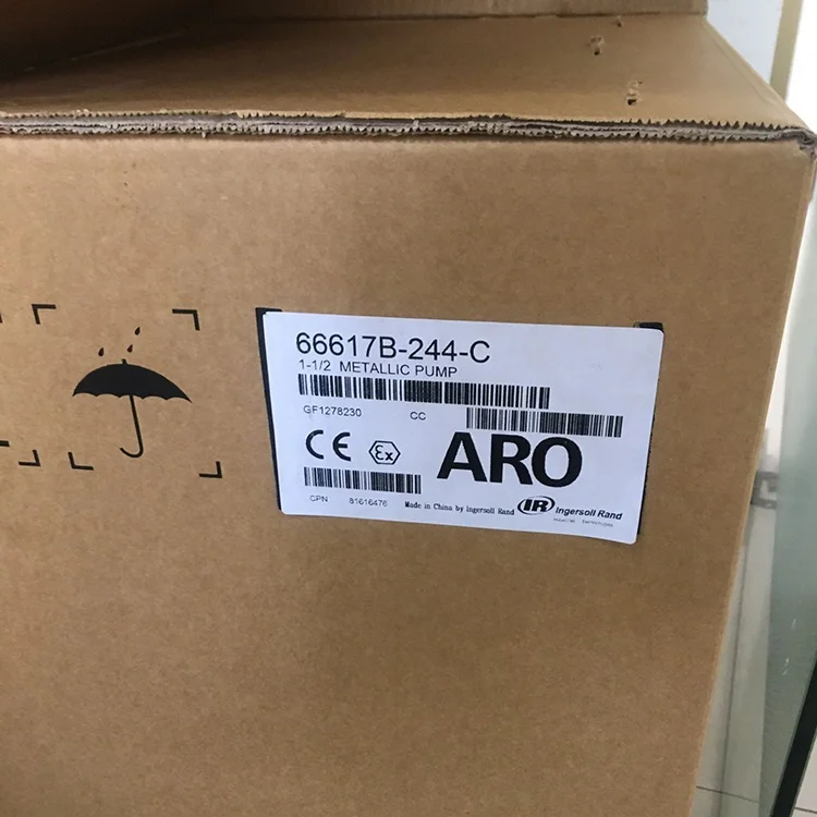 Мембранный насос Ingersoll rand/насос ARO с воздушным приводом из нержавеющей стали/ручной 66617B