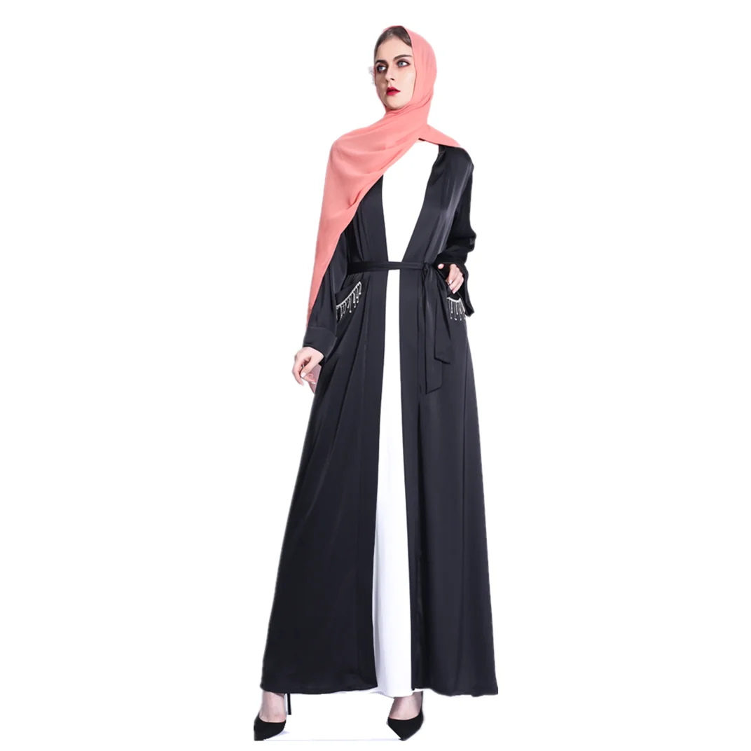 Abayas 2021 Abaya Дубай мусульманское платье открытые из Дубая