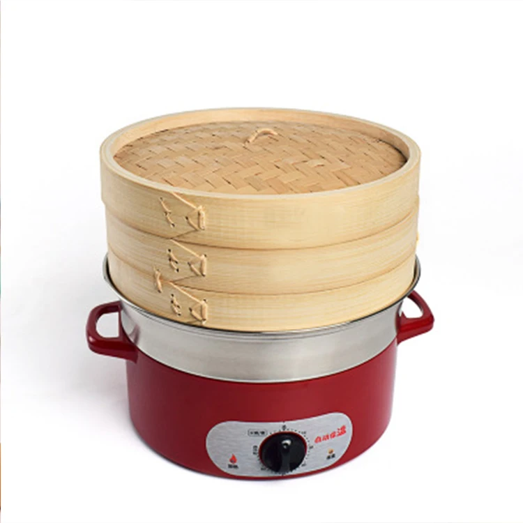 
Hot selling wholesale bamboo steamer dim sum bamboo steamer 