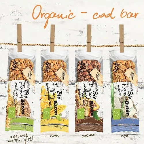 BIO Multigrain Bars 40g Biscuit Contact Us 0.04 Kg Ordinary Type from PL Sweet Low-carb,low-fat with Contact Us Shelf Life